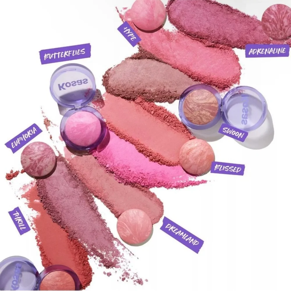 New KOSAS Blush is Life Shade Butterflies Cool Baby Pink Still factory sealed - Picture 6 of 14